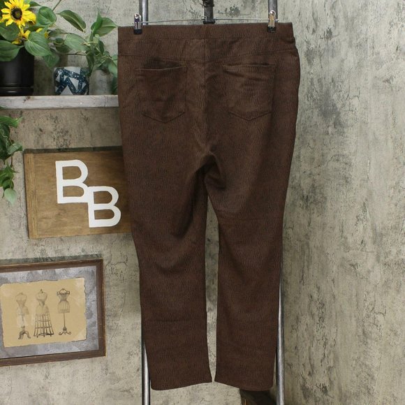 NWT Ponte Boot Cut Pants Petite Medium Crocodile - Picture 3 of 5